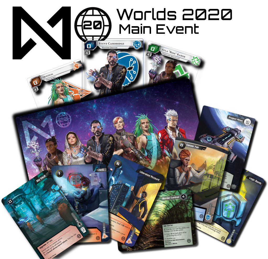 An arrangement of prizes for the Worlds 2020 main event.