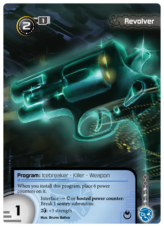 Full-art Revolver from the Midnight Sun Booster Pack
