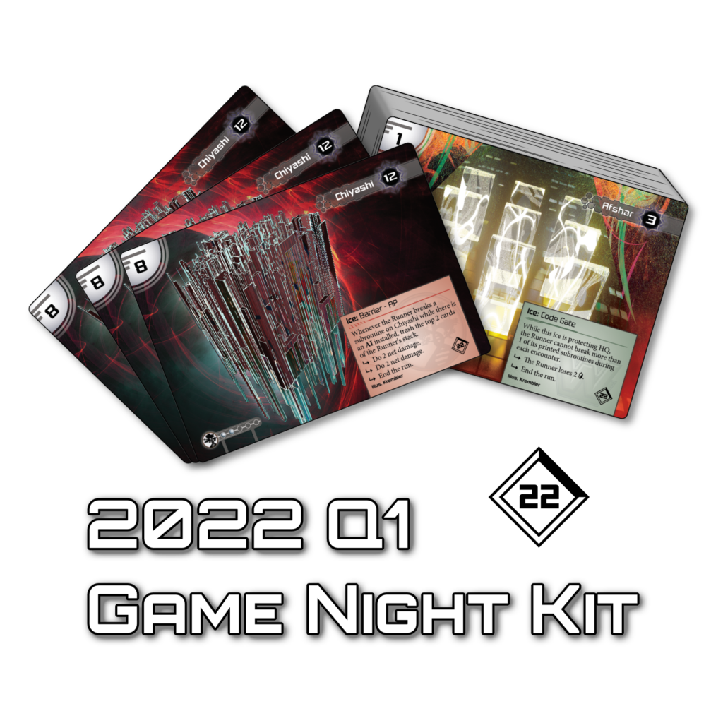 Card fan of 2022 Q1 Game Night Kit