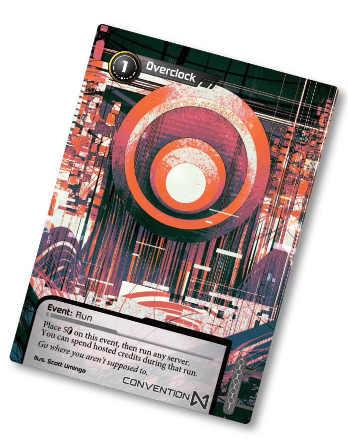 Full-art Overlock promo card