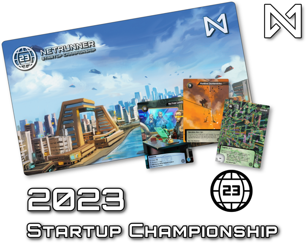2023 World Championship Startup event card fan.