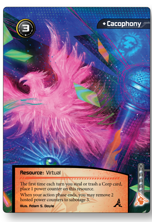 Full art Cacophony promo art.